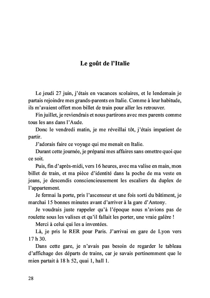 Sur le chemin de ma vie