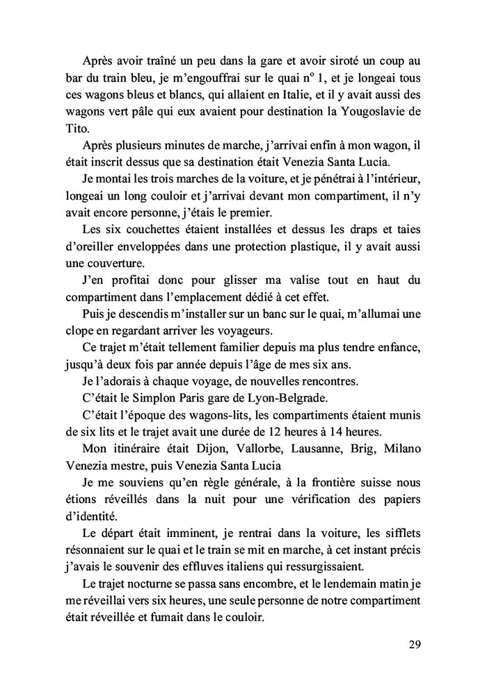 Sur le chemin de ma vie