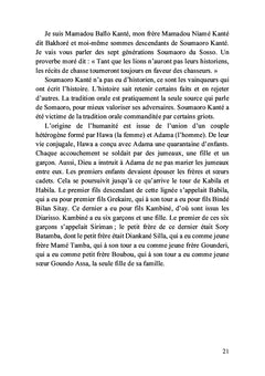 Soumaoro Kanté, roi de l'empire du sosso Koussata, Kagorota, krangalou, wagadou