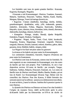 Soumaoro Kanté, roi de l'empire du sosso Koussata, Kagorota, krangalou, wagadou