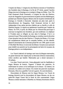 Soumaoro Kanté, roi de l'empire du sosso Koussata, Kagorota, krangalou, wagadou