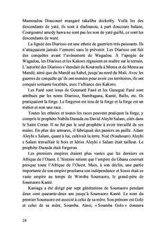 Soumaoro Kanté, roi de l'empire du sosso Koussata, Kagorota, krangalou, wagadou
