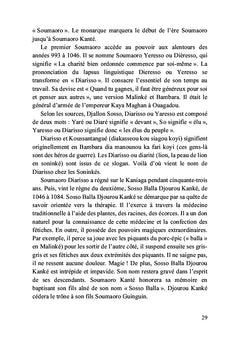 Soumaoro Kanté, roi de l'empire du sosso Koussata, Kagorota, krangalou, wagadou