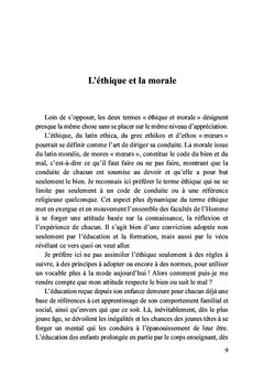 L'éthique au secours de la politique