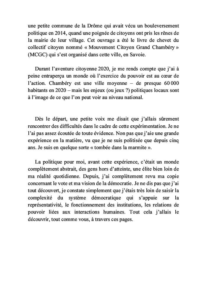 Citoyenne à part entière