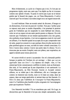 Le premier pas