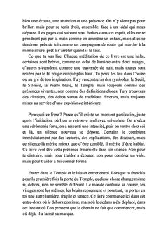 Le premier pas