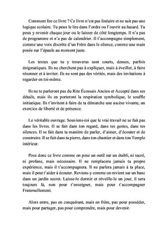 Le premier pas