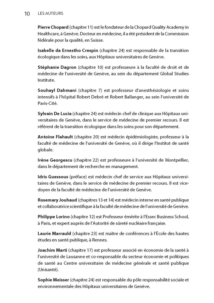 Management des organisations de santé