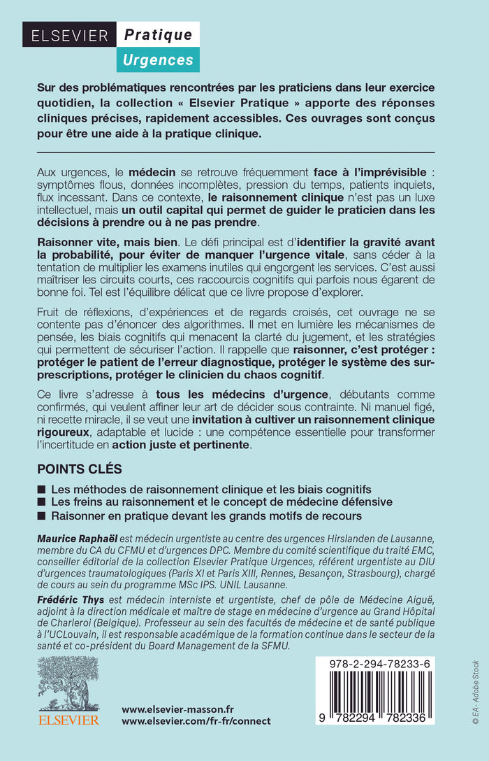 Raisonnement clinique en médecine d'urgence