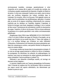 Miroir du Royaume Téké