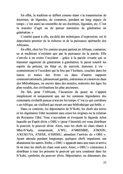 Miroir du Royaume Téké