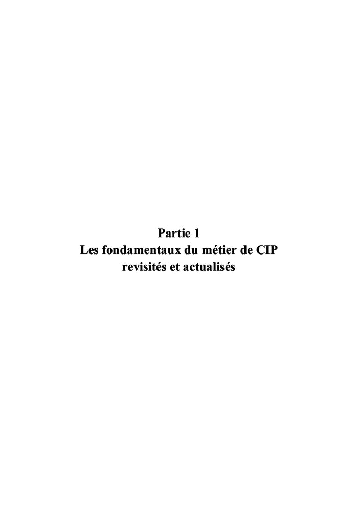 Le guide du CIP 3.0