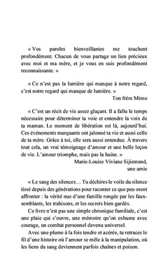 Le sang des silences