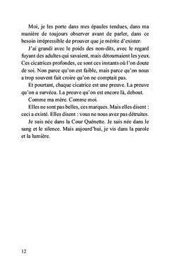 Le sang des silences