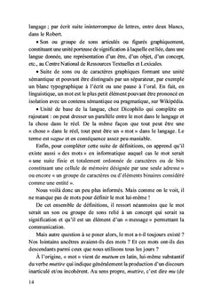 Des mots, rien que des mots... pour tout dire !