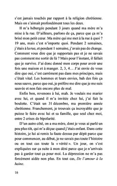 De l'amour à la haine