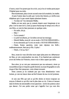 L'amour d'une fille inconsciente