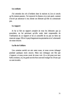Confessions d'un détective