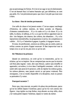 Le carnet de bord d'un prof débordé