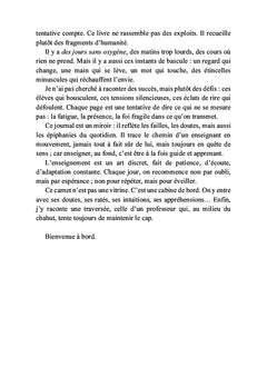 Le carnet de bord d'un prof débordé