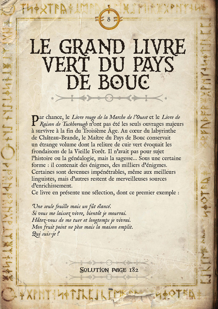 Le Grand livre des énigmes - La terre du milieu