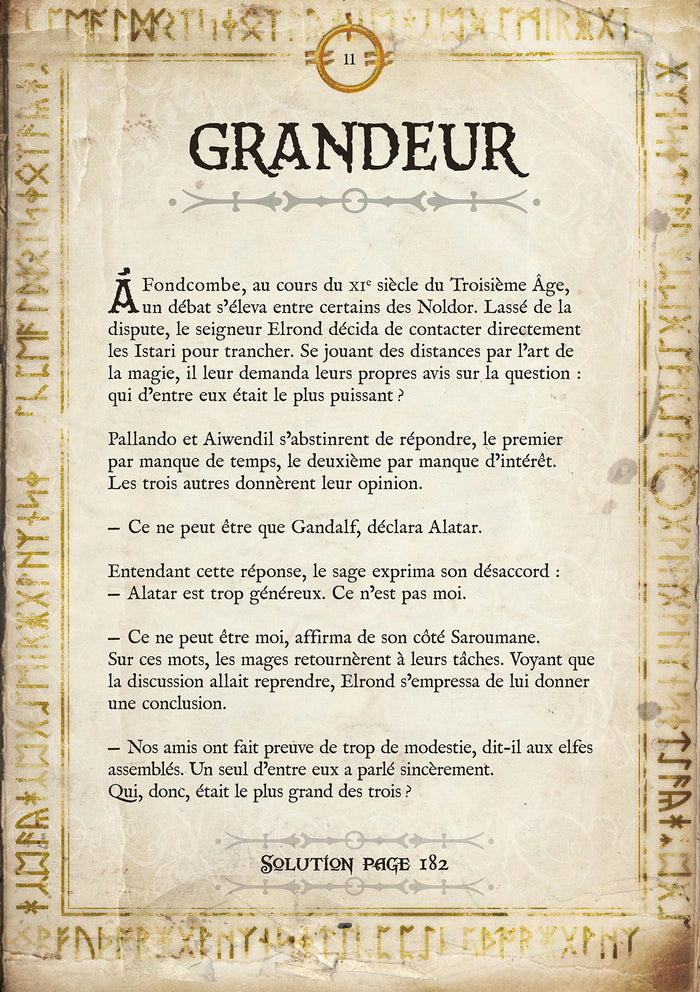 Le Grand livre des énigmes - La terre du milieu