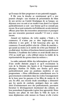Égaux trip