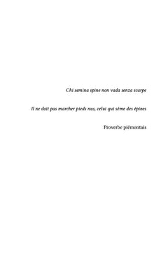 Pieds nus dans les épines, tome 1