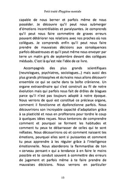 Petit traité d'hygiène mentale