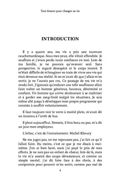 Tout donner pour changer sa vie