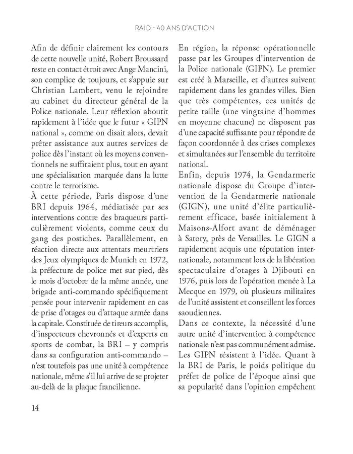 Raid - 40 ans d'action