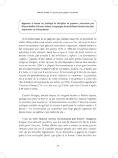 Warren Buffet : 24 leçons pour gagner en bourse - 2e éd.