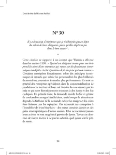 Dans la tête de Warren Buffett