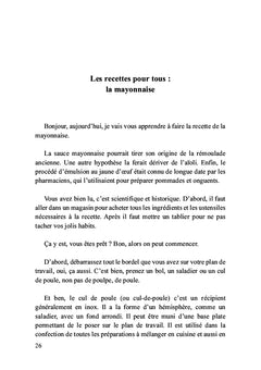 À lire et à manger