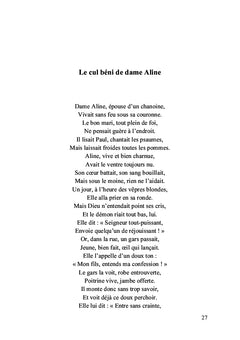 Petites fables grivoises