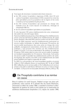 Economie de la santé