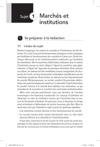 La dissertation de science économique