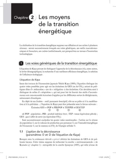 Énergie et transition énergétique