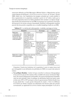 Énergie et transition énergétique