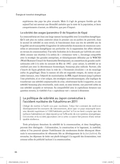 Énergie et transition énergétique