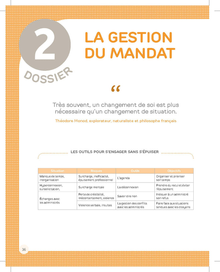 La boîte à outils de l'élu local