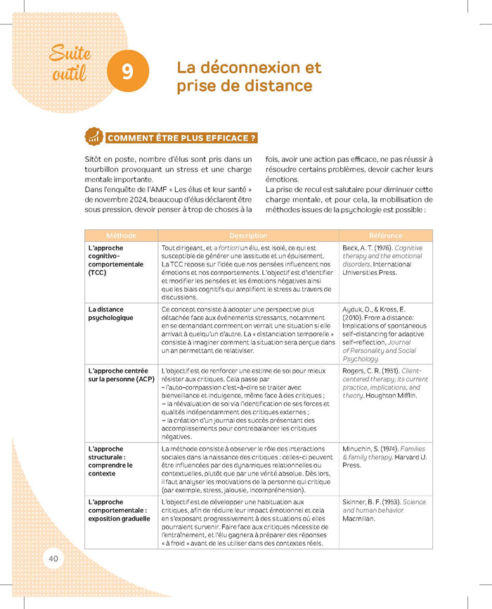 La boîte à outils de l'élu local