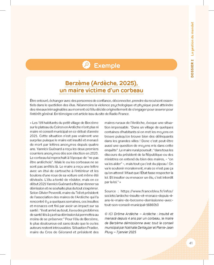 La boîte à outils de l'élu local