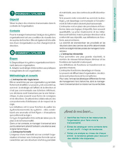 La Boîte à outils du Management transversal