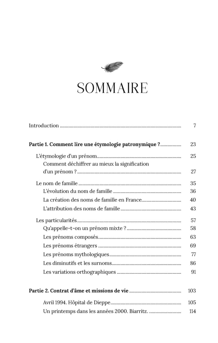 Ce que révèlent vos prénoms