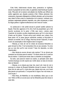 Une ombre sur le manoir