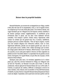 Une ombre sur le manoir