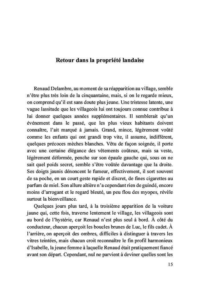 Une ombre sur le manoir