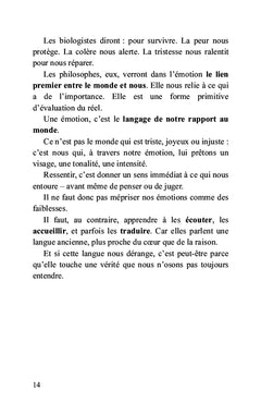 Ce que nos émotions font de nous